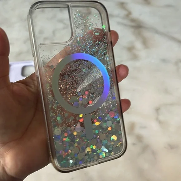 Apple iPhone 13 Silicone Case Set of 3 Purple,  Pink and Glitter Pink Sky Case - Picture 11 of 15